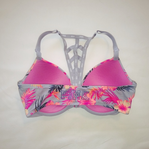 🔴SOLD🔥MUST GO SALE🔥 PINK Racerback Bra 💋 - Picture 2 of 4